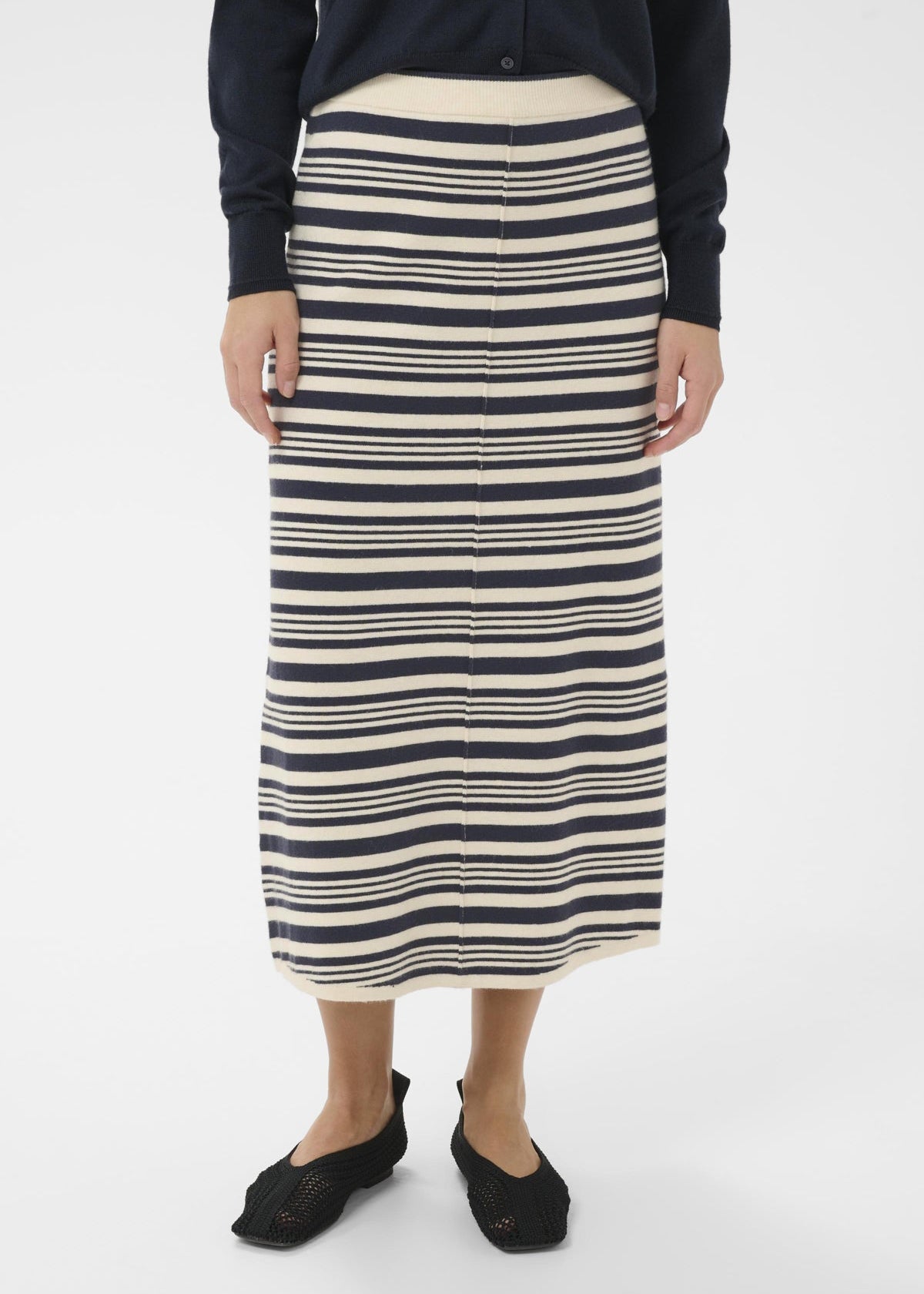 Part Two - Angelie Striped Skirt