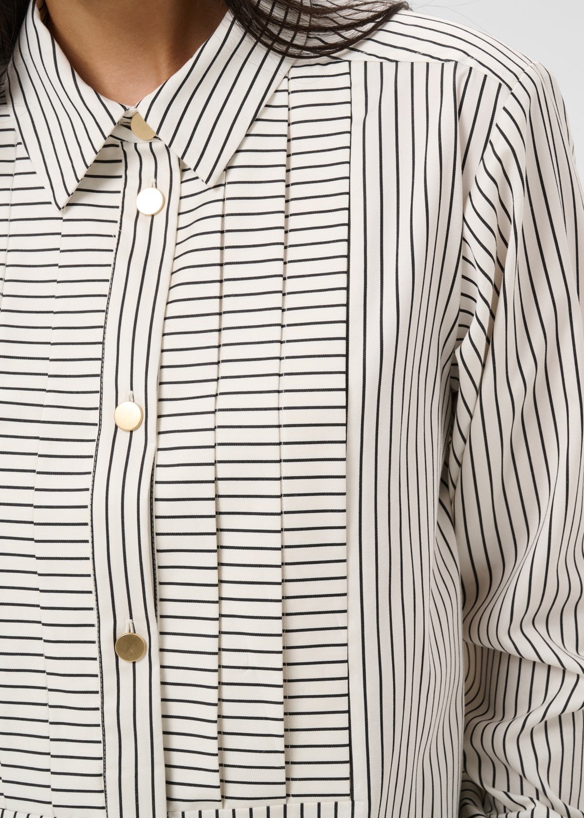 Part Two - Devrim Striped Shirt