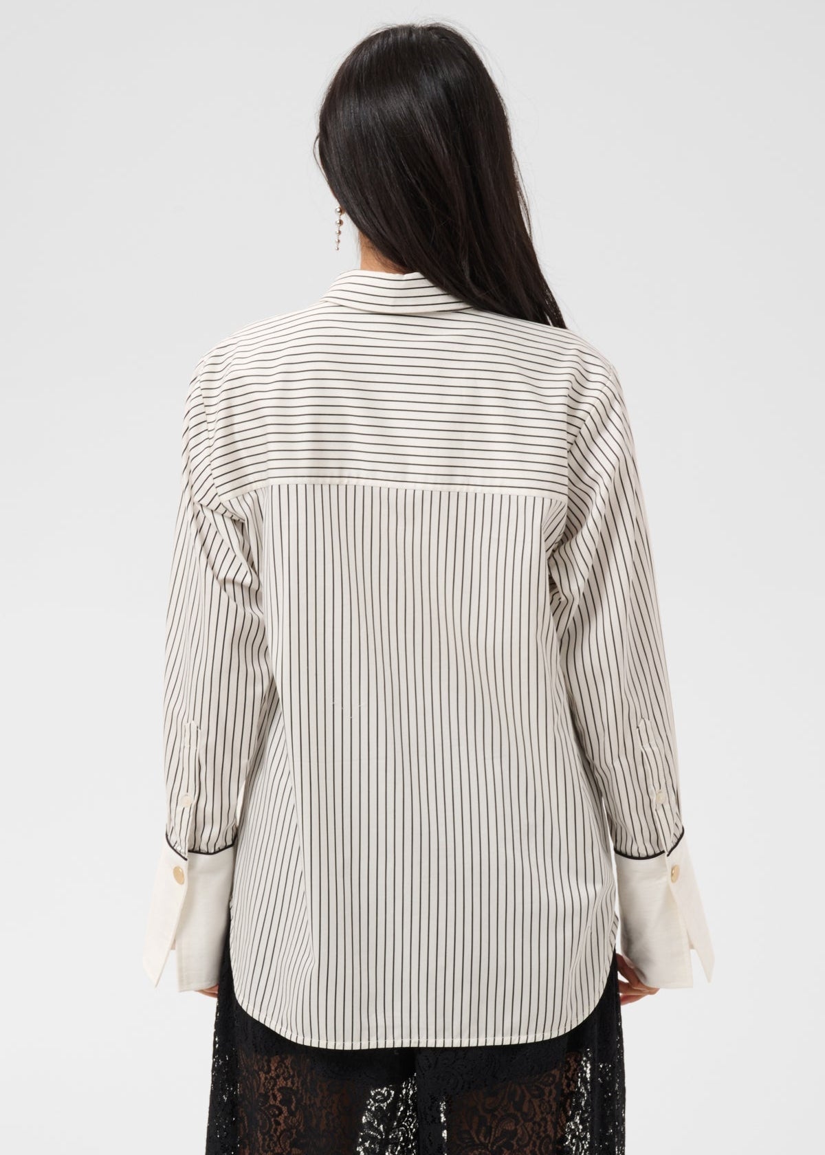 Part Two - Devrim Striped Shirt