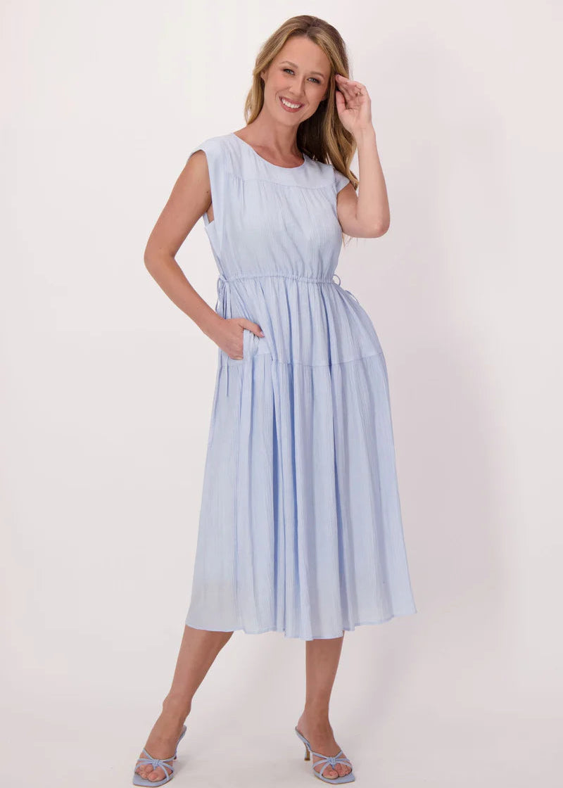 Gabby Isabella - Cap Sleeve Voile Dress