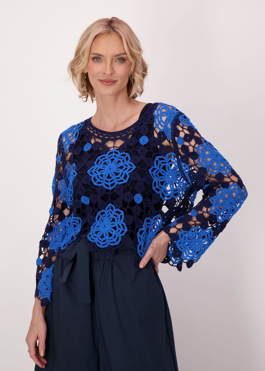 NAVY/TURQUOISE