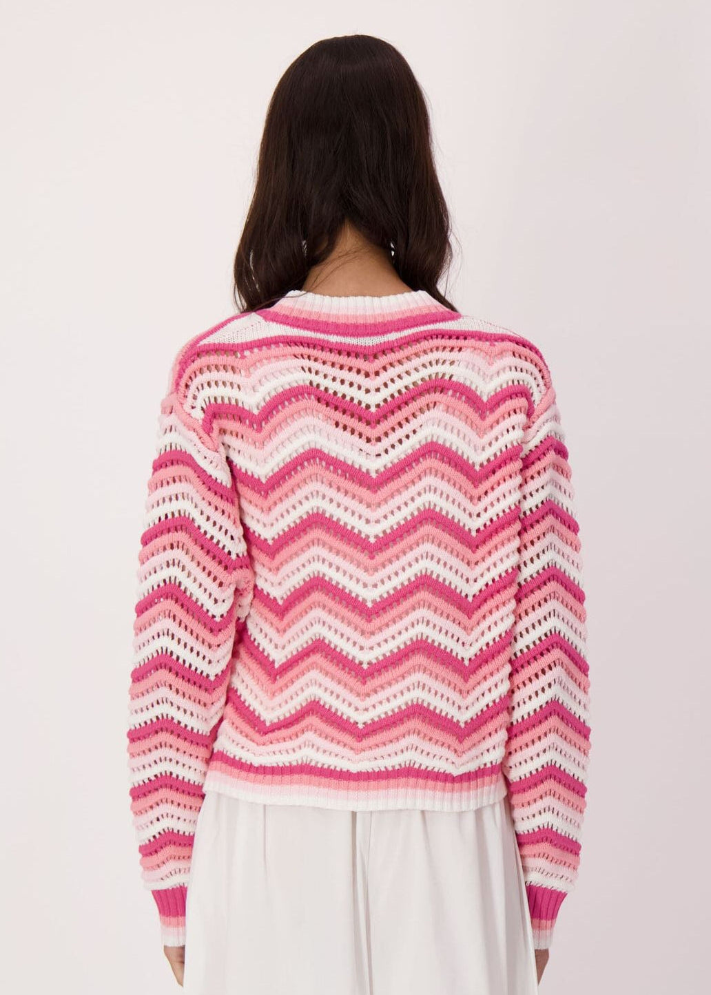 Gabby Isabella - Chevron V-Neck Cardigan - SALE