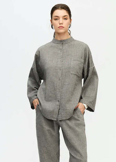 Pokoloko - City Collection Grandad Collar Shirt - SALE