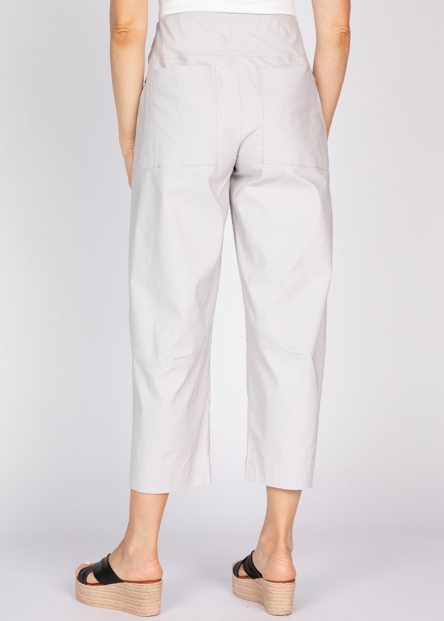 Olivia - Hampton Woven Edit Crop Pant