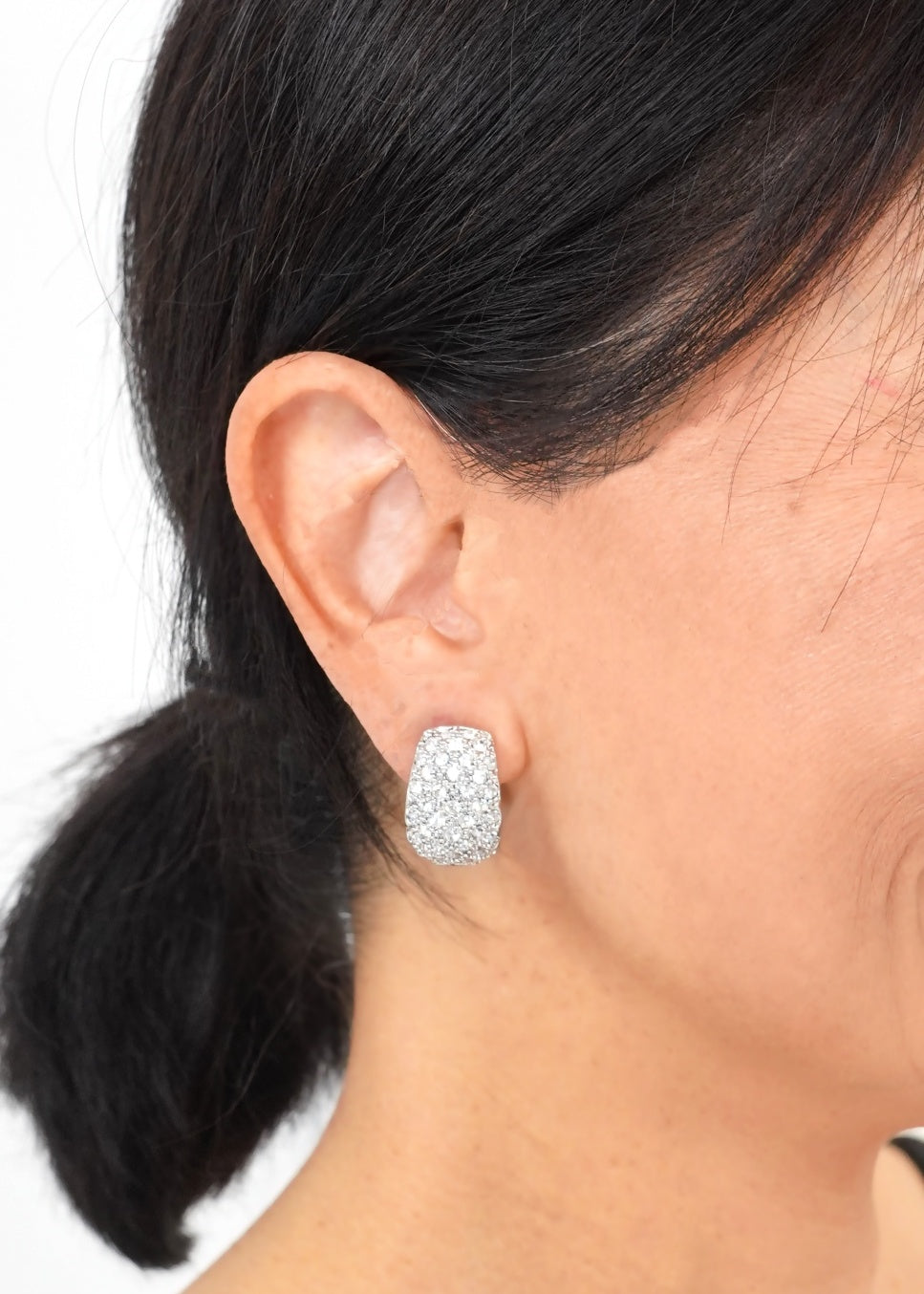 A G - Diamond Crystal Earring