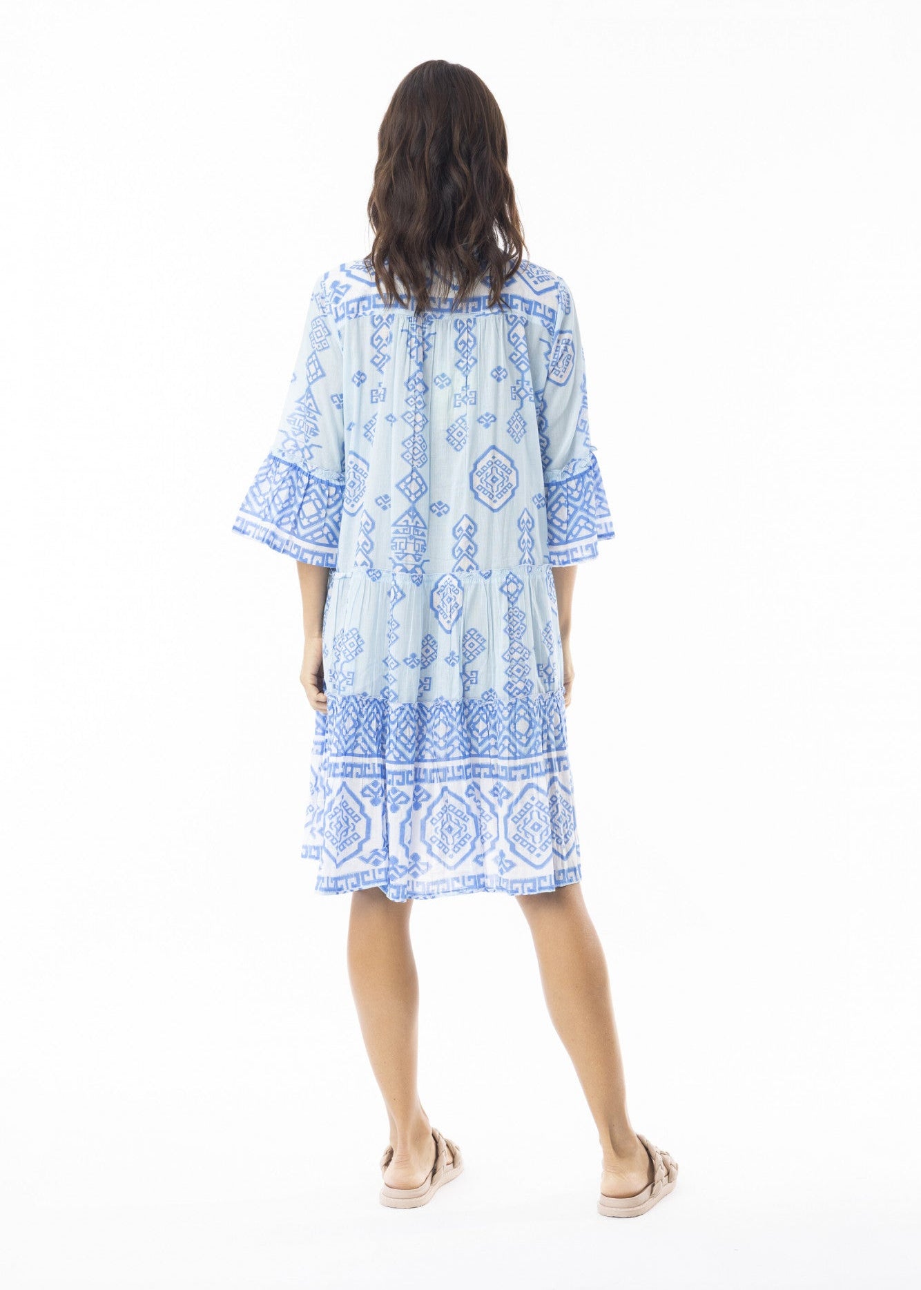 Escape by Orientique - Carla Frill Sleeve Dress