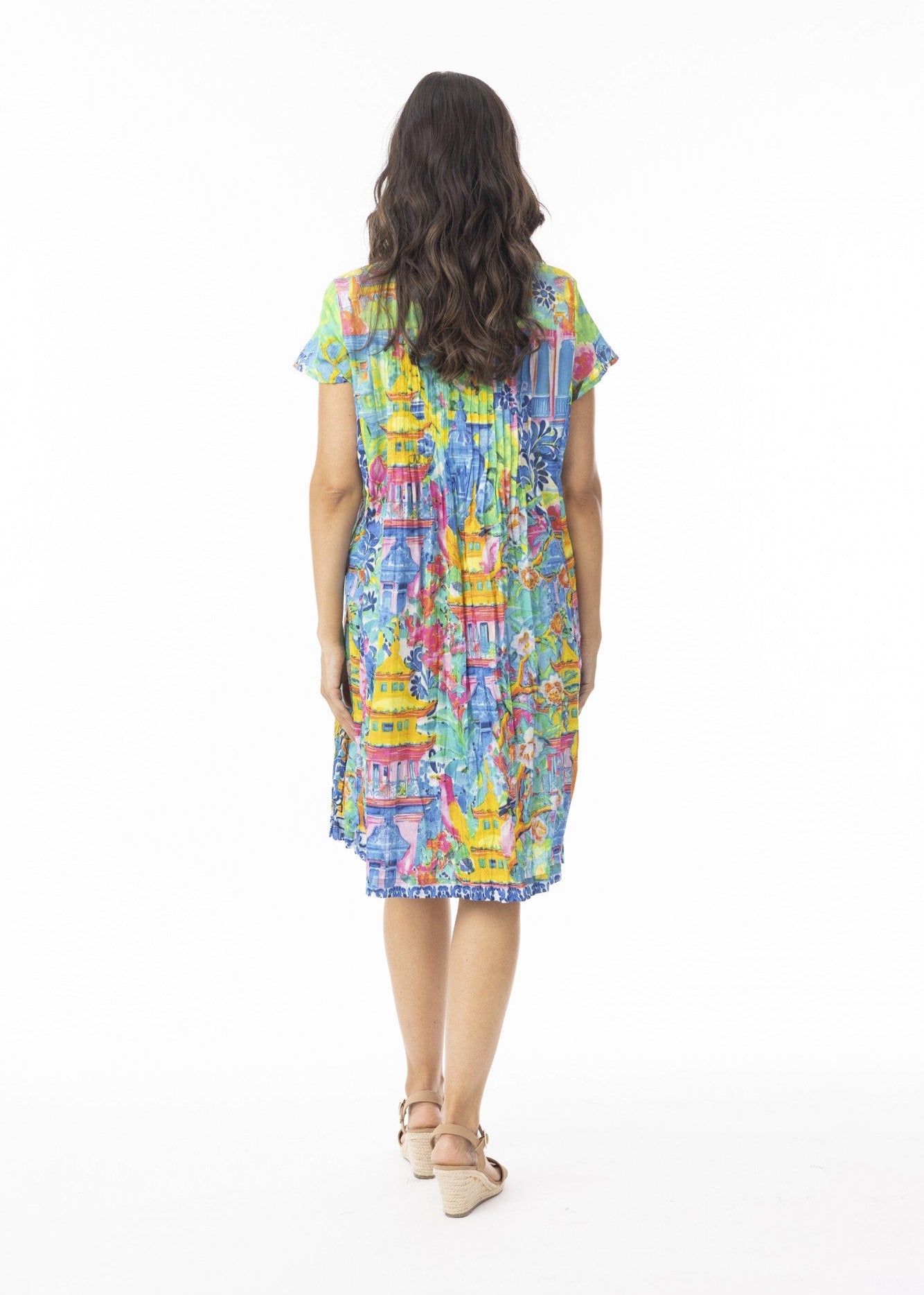 Orientique - Okayanna Short Sleeve Dress