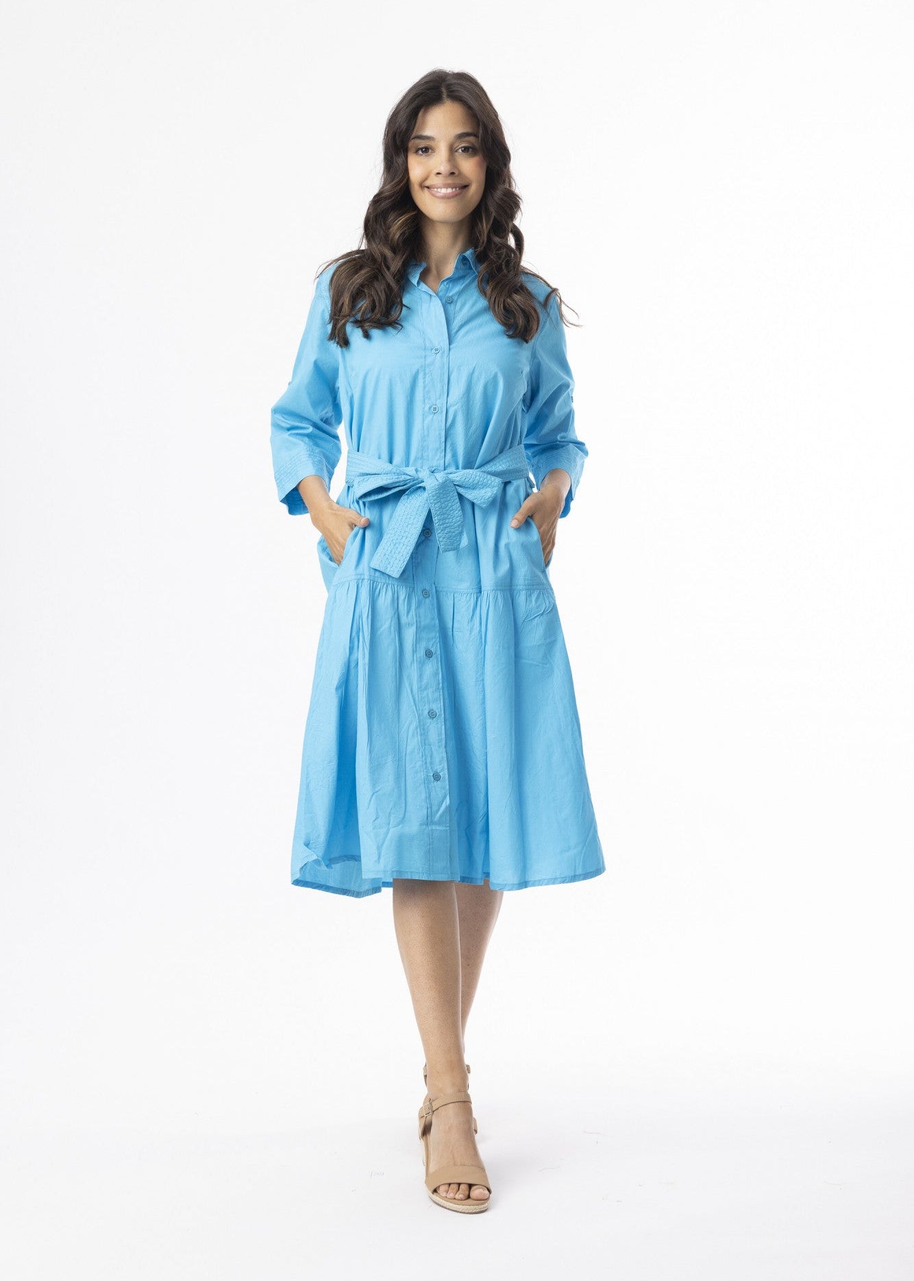 Orientique - Poplin Essentials Dress Buttonthrough