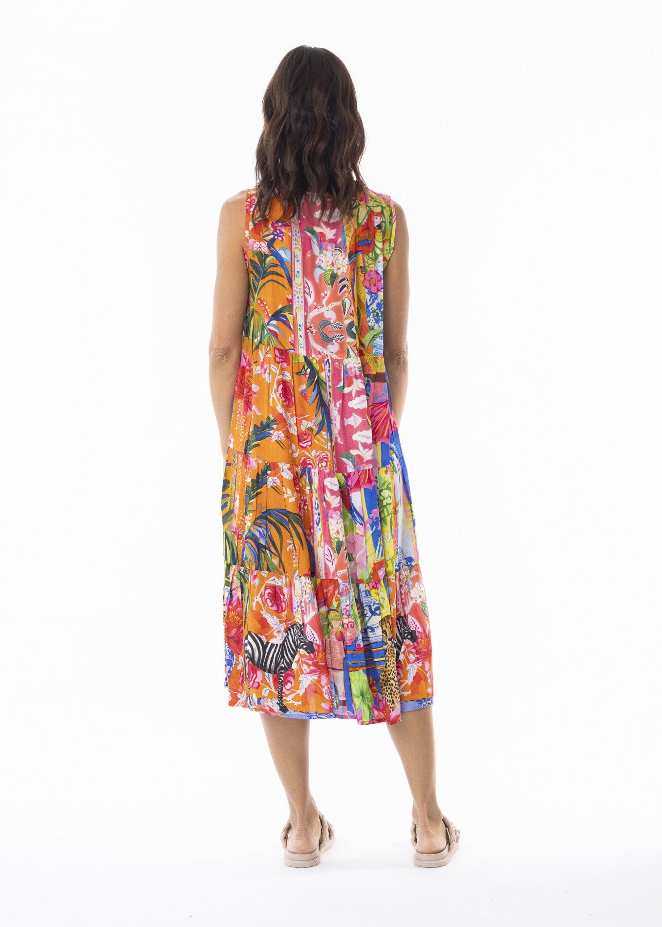 Escape by Orientique  - Stephania Sleeveless Tear Dress