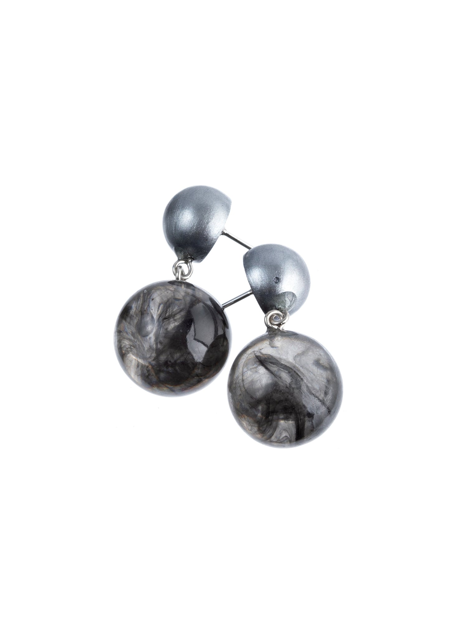 Zsiska - Isla Drop Earrings Grey