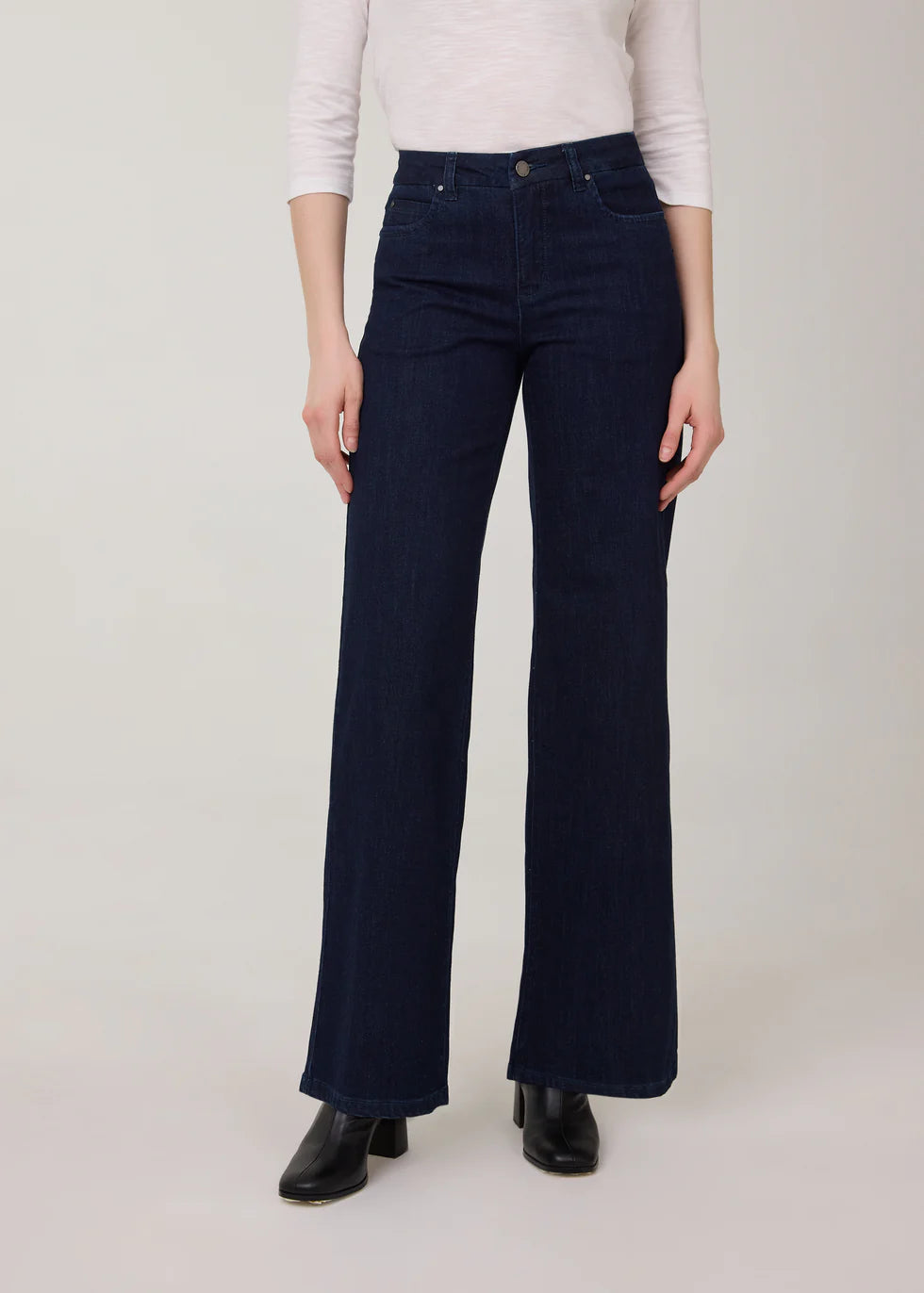 French Dressing Jeans - Olivia Wide Leg Jeans - Pleasant