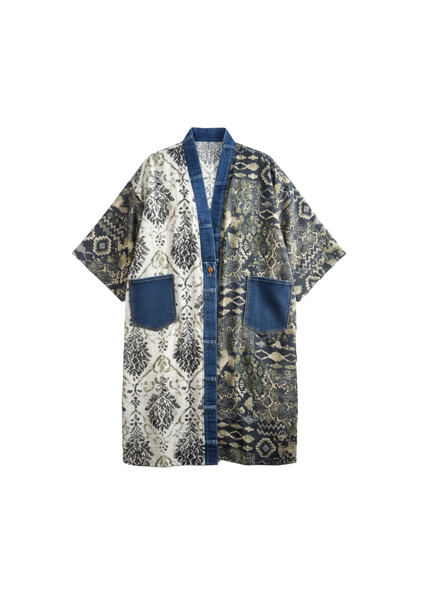 Shannon Passero - Janis Cardigan Olive Mix Print