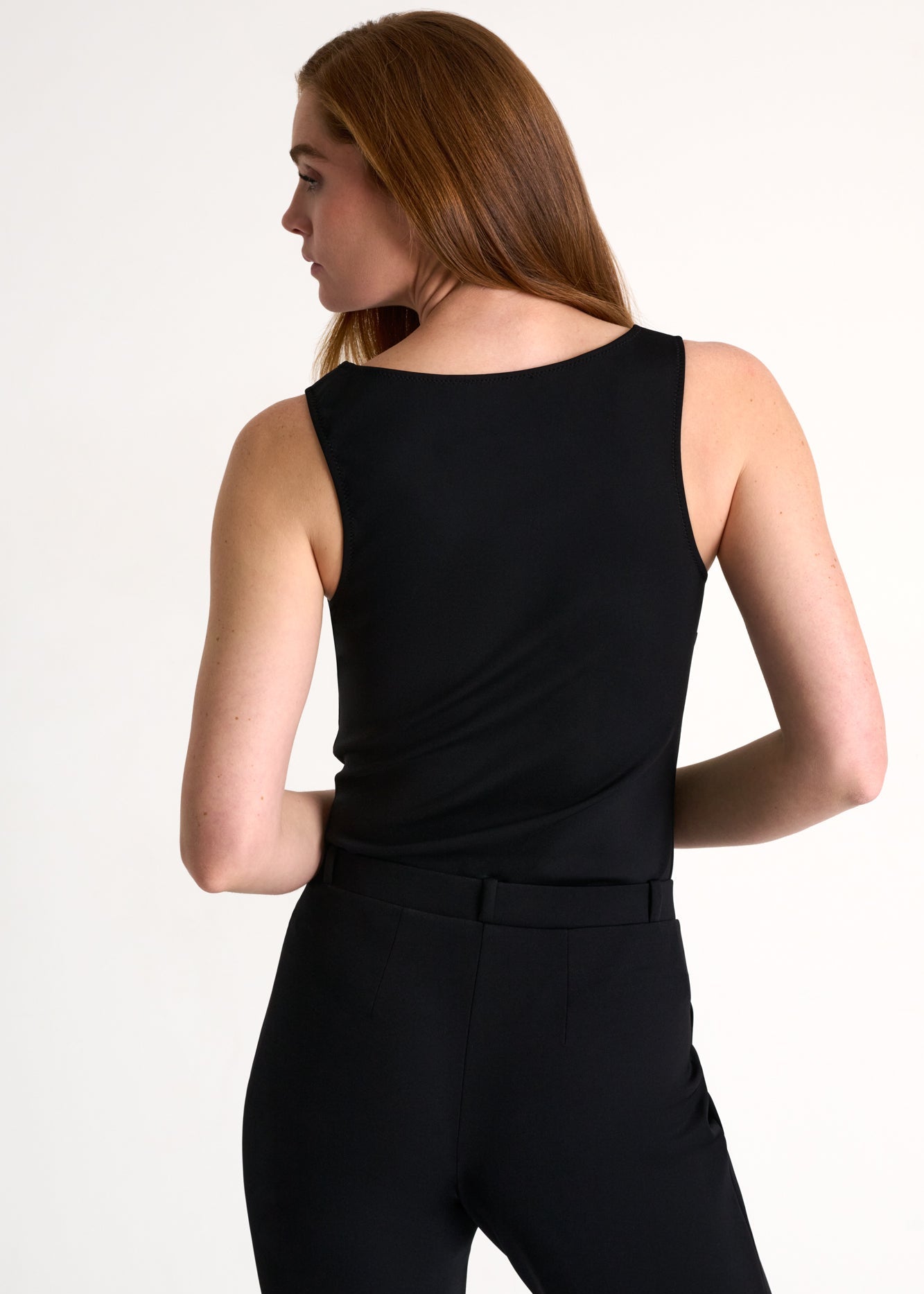 SHAN - Wide Strap Jersey Top - Online Exclusive