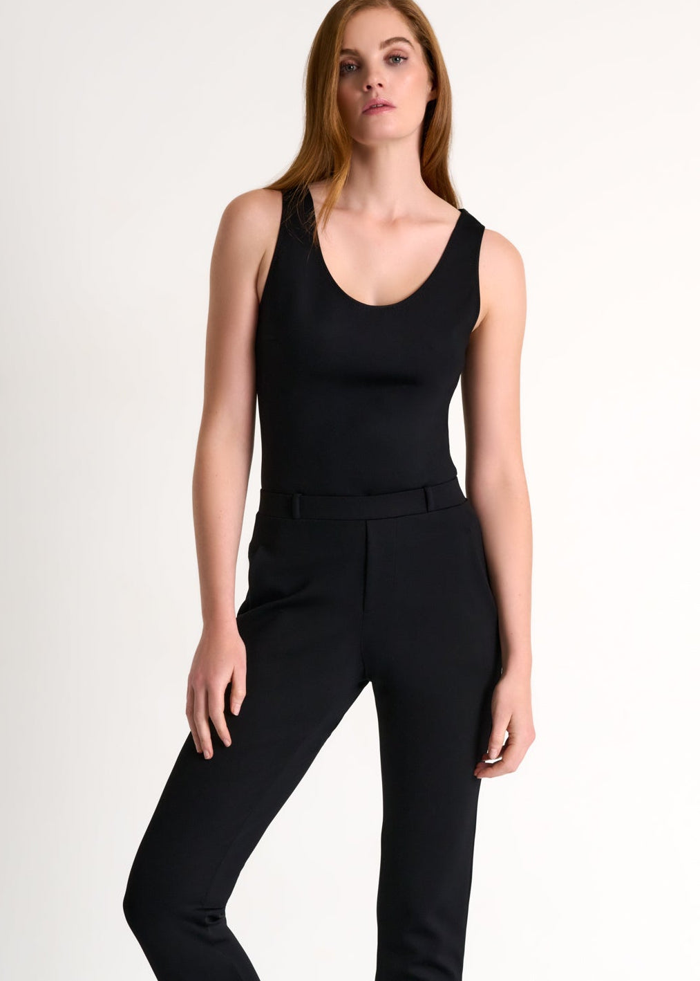 SHAN - Wide Strap Jersey Top - Online Exclusive