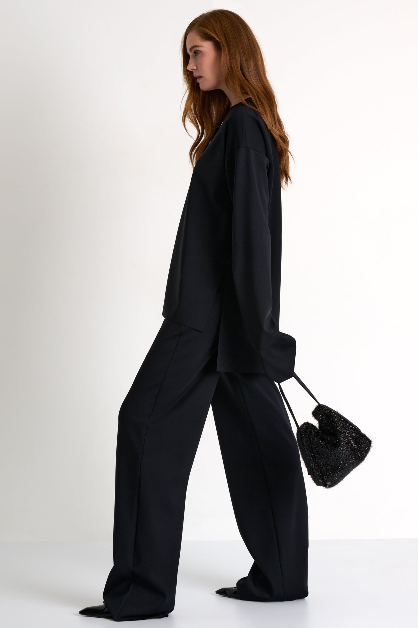 SHAN - Tailored Wide-leg Pants - Online Exclusive