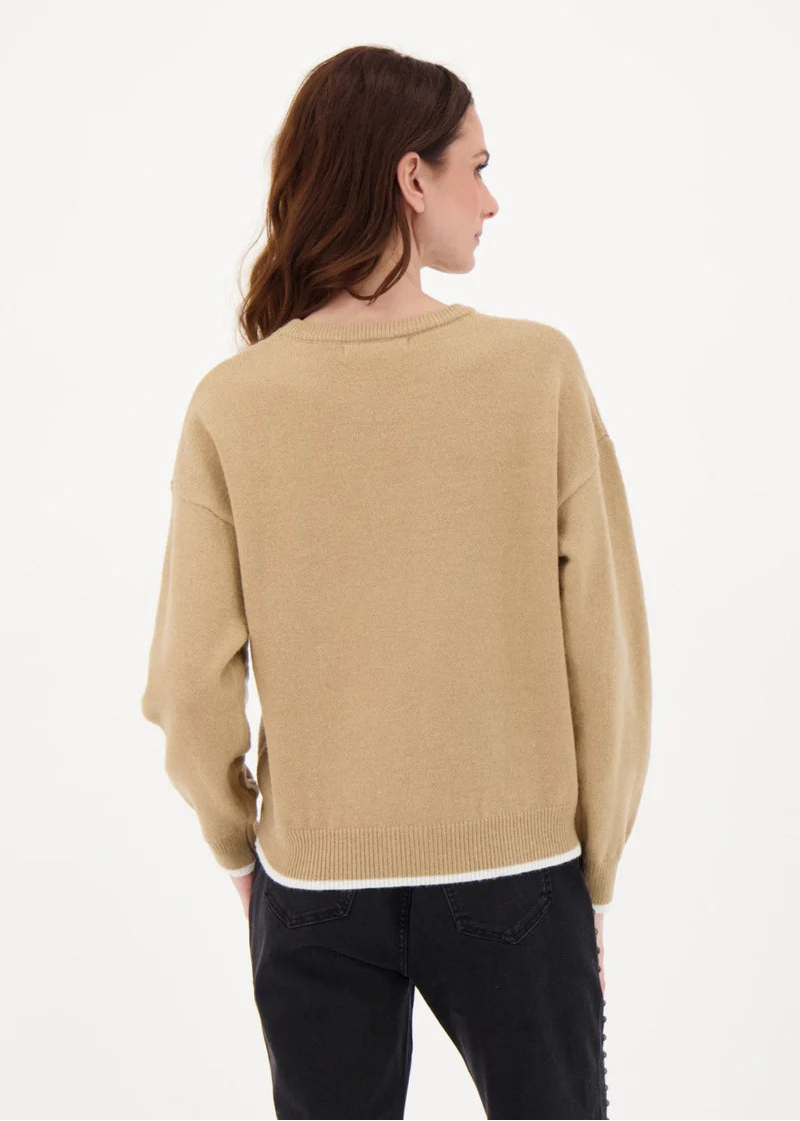 Gabby Isabella - Chainlink Braid Sweater - SALE