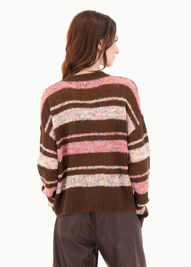 Gabby Isabella - Stripe Sweater Knit Top - SALE