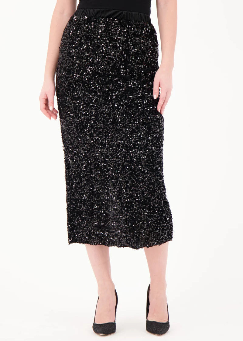 Gabby Isabella - Sequin Straight Pencil Skirt - SALE
