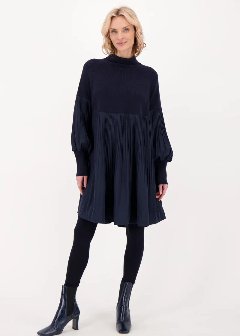 Gabby Isabella - Sweater/Pleated Dress