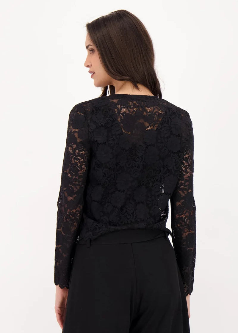 Gabby Isabella - Spandex Lace Cardigan