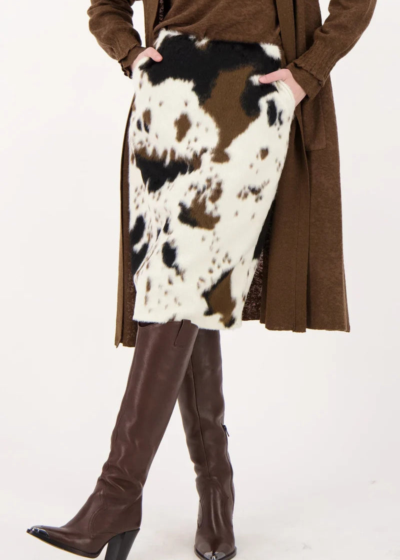 Gabby Isabella - Pony Hair Skirt