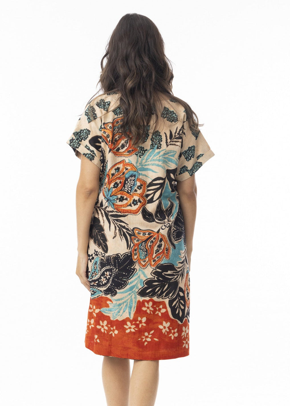 Orientique - Saventa Reversible Short Sleeve Dress