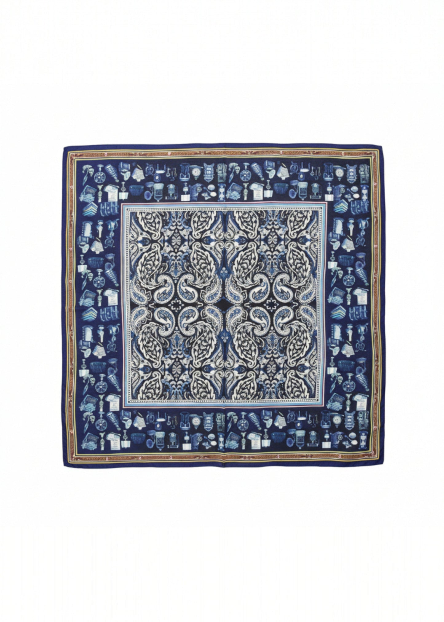 Tom & Eva -Reversible Vintage Paisley Scarf