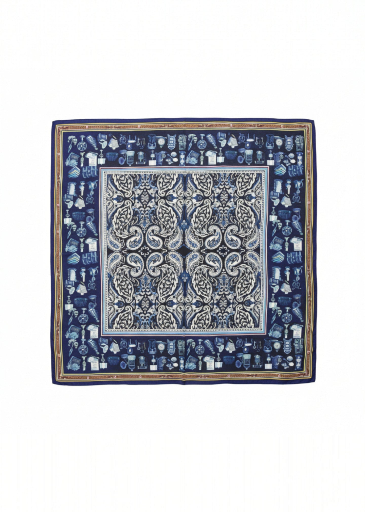 Tom & Eva -Reversible Vintage Paisley Scarf