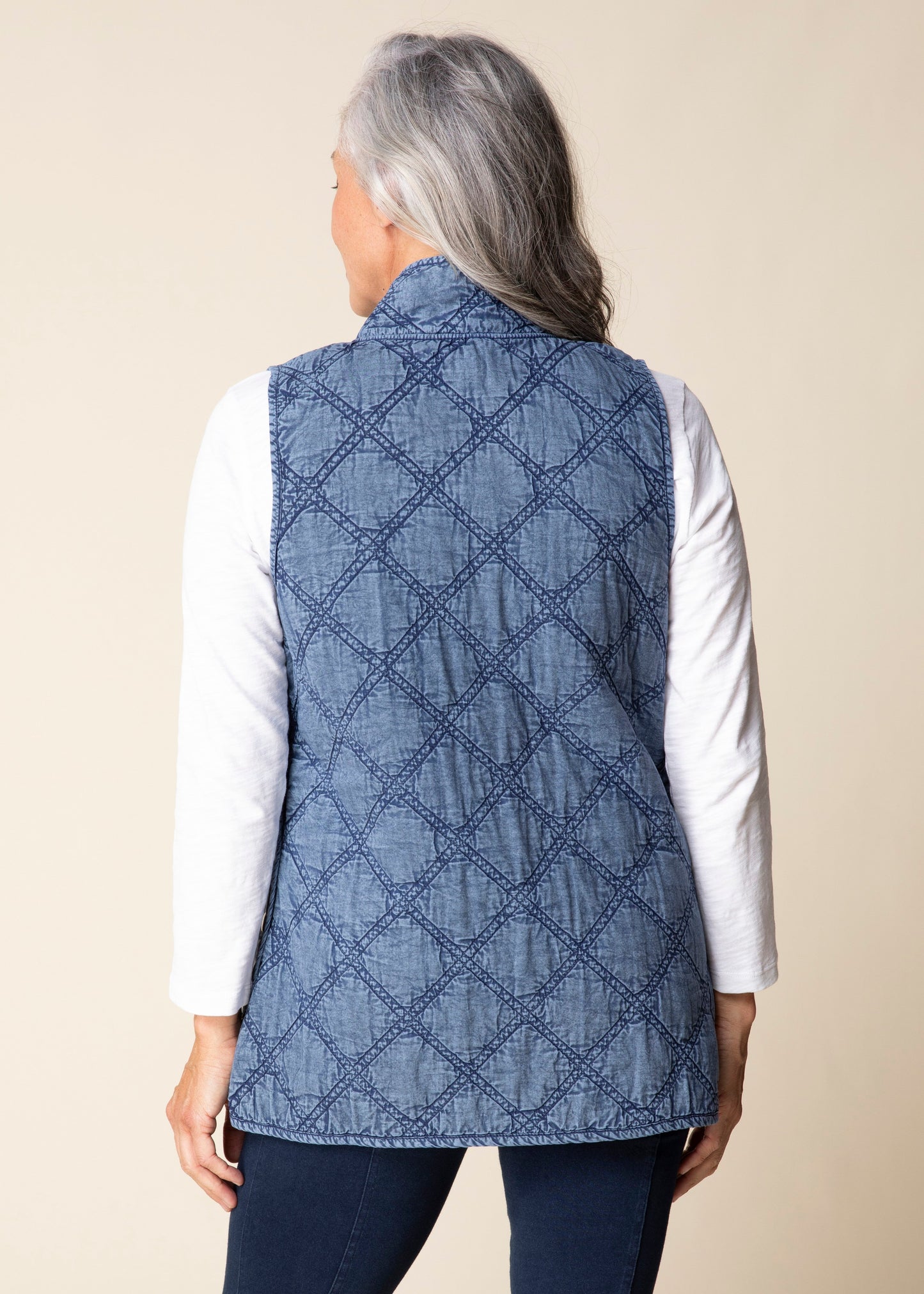 Habitat - Washed Quilt Cotton Vest