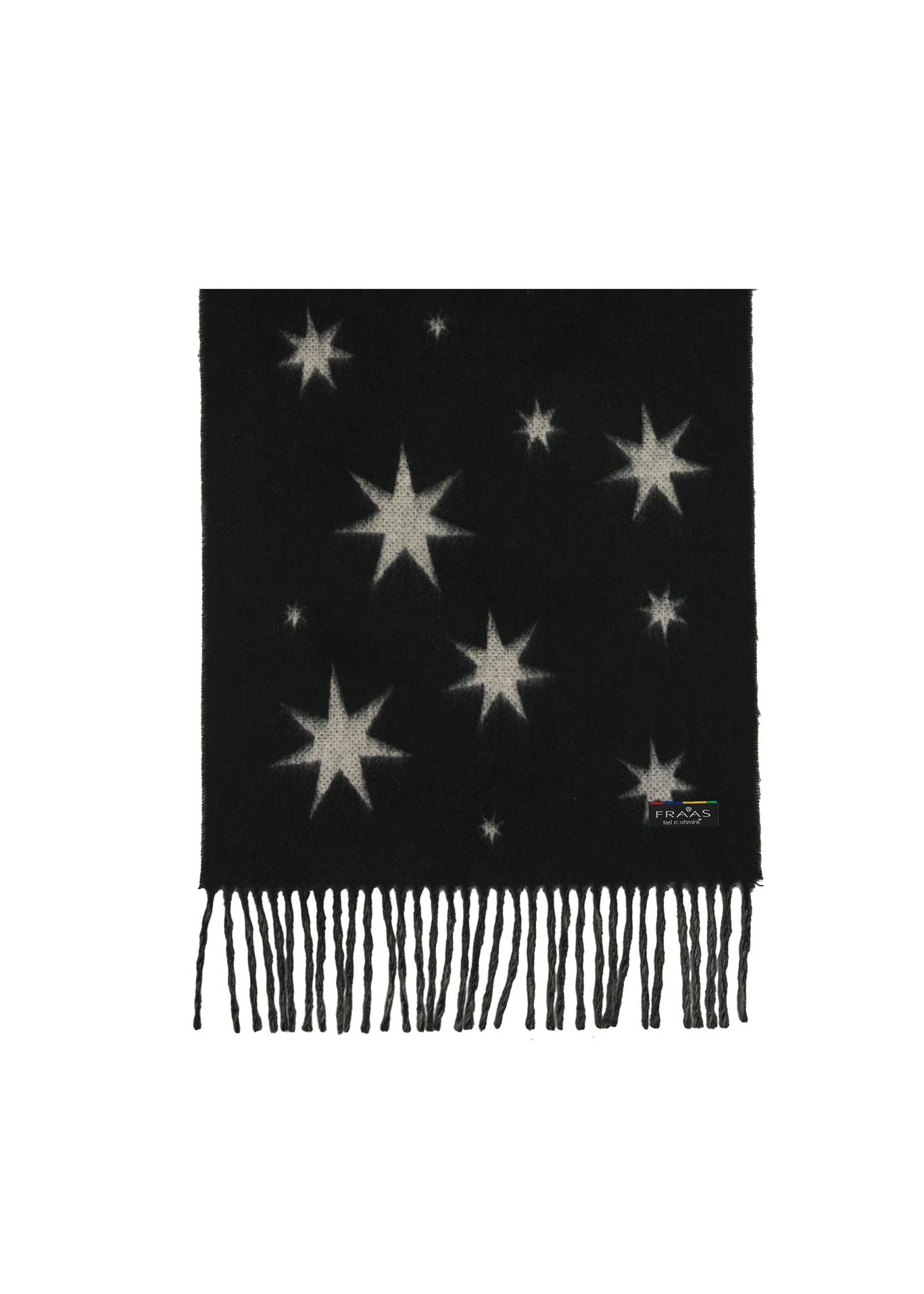V Fraas - Double-sided Cashmink Scarf With Star Design
