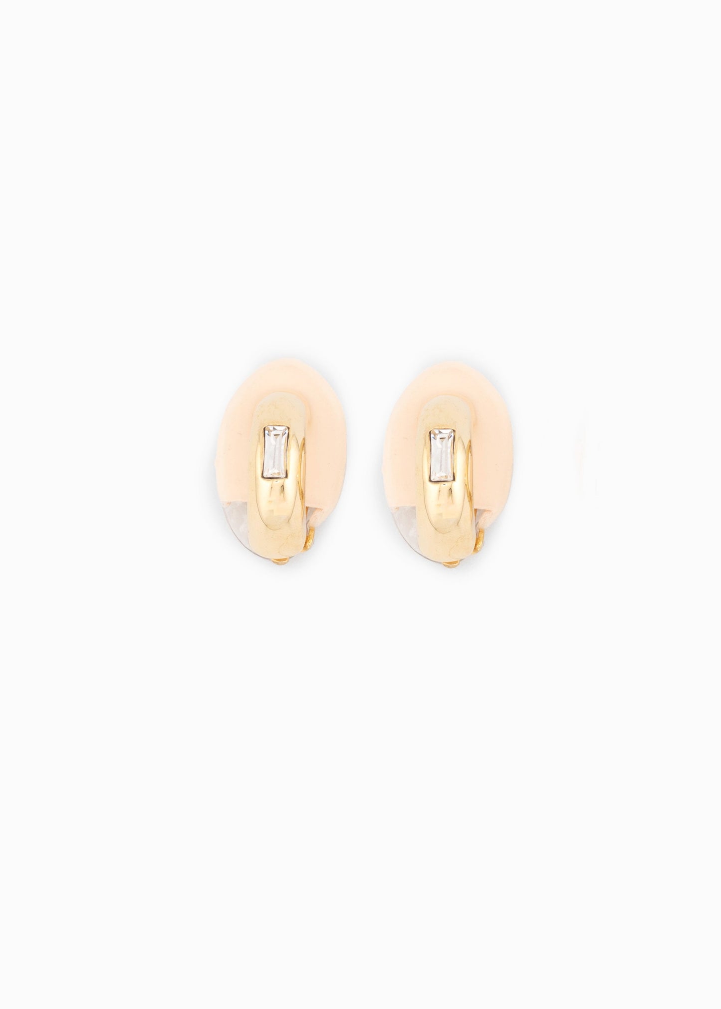Small Hoop Clip On Earrings