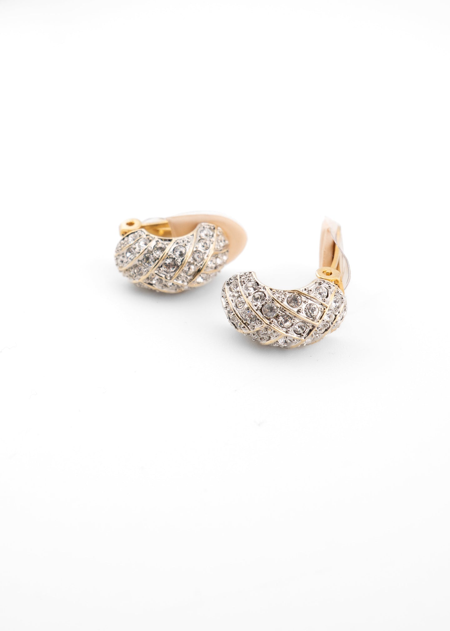 Crystal Clip on Earrings