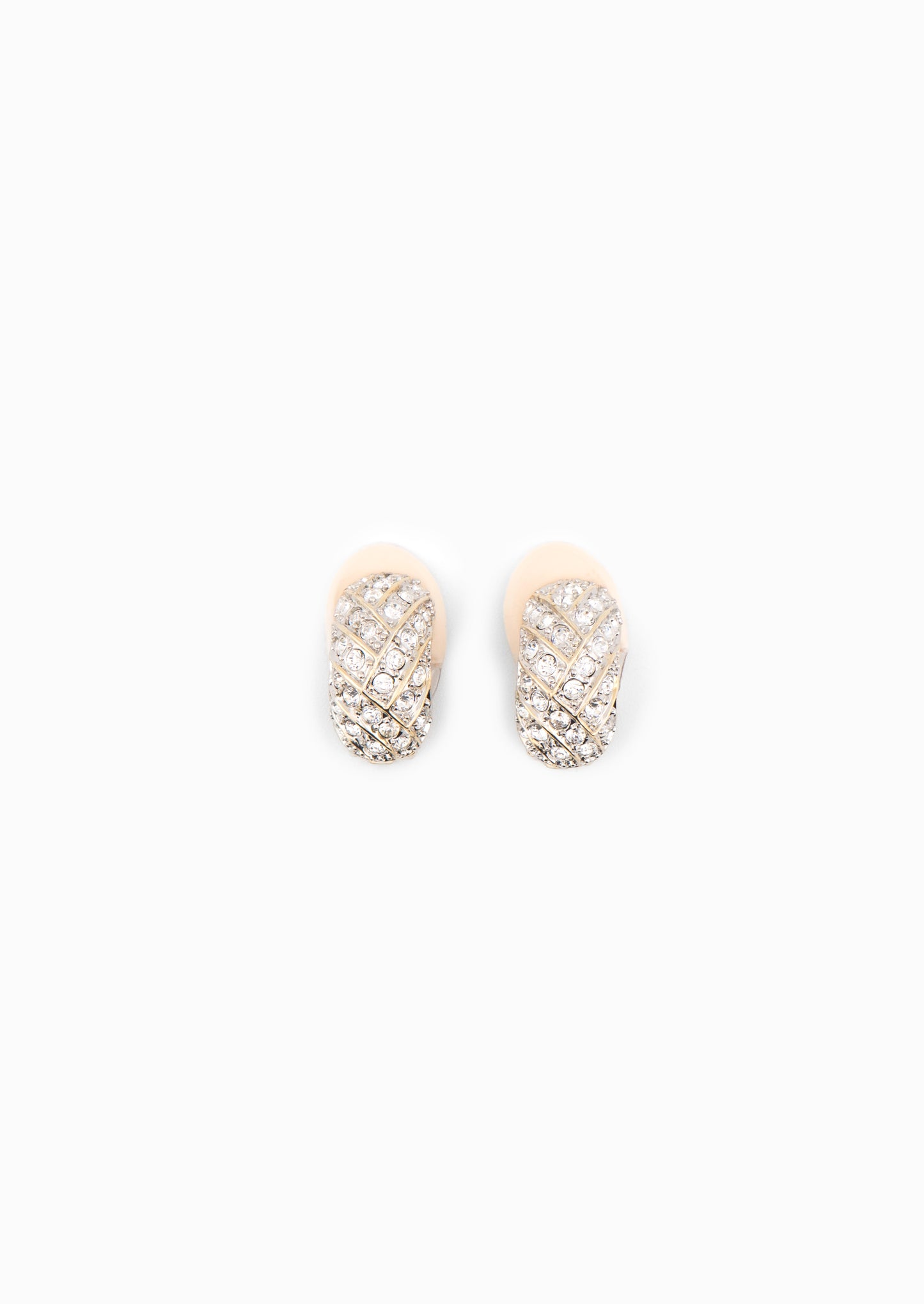 Crystal Clip on Earrings