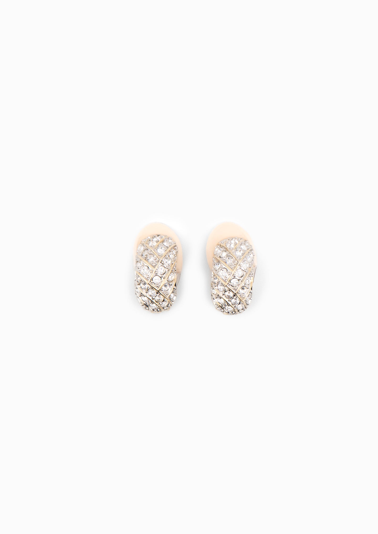 Crystal Clip on Earrings