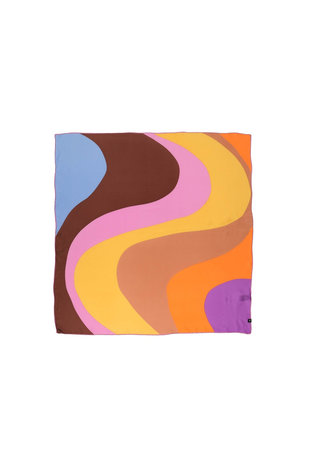 V Fraas - Colours Waves Silk Scarf
