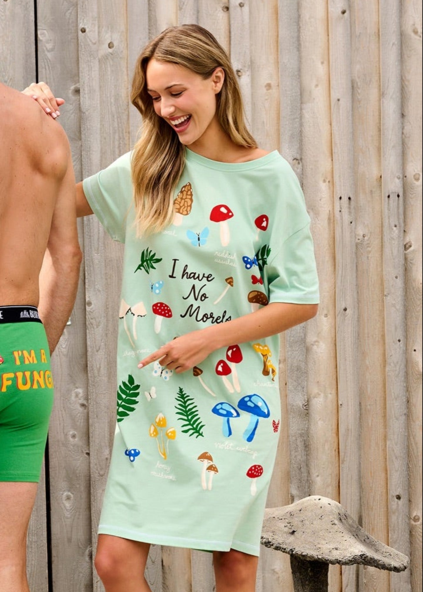 Little Blue House - I Have No Morels Sleepshirt