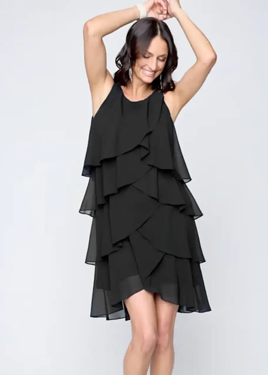 Carre Noir - Layered Dress