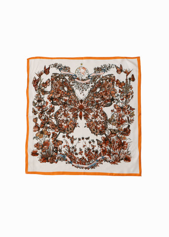 Enchanted Butterfly Silk Neckerchief