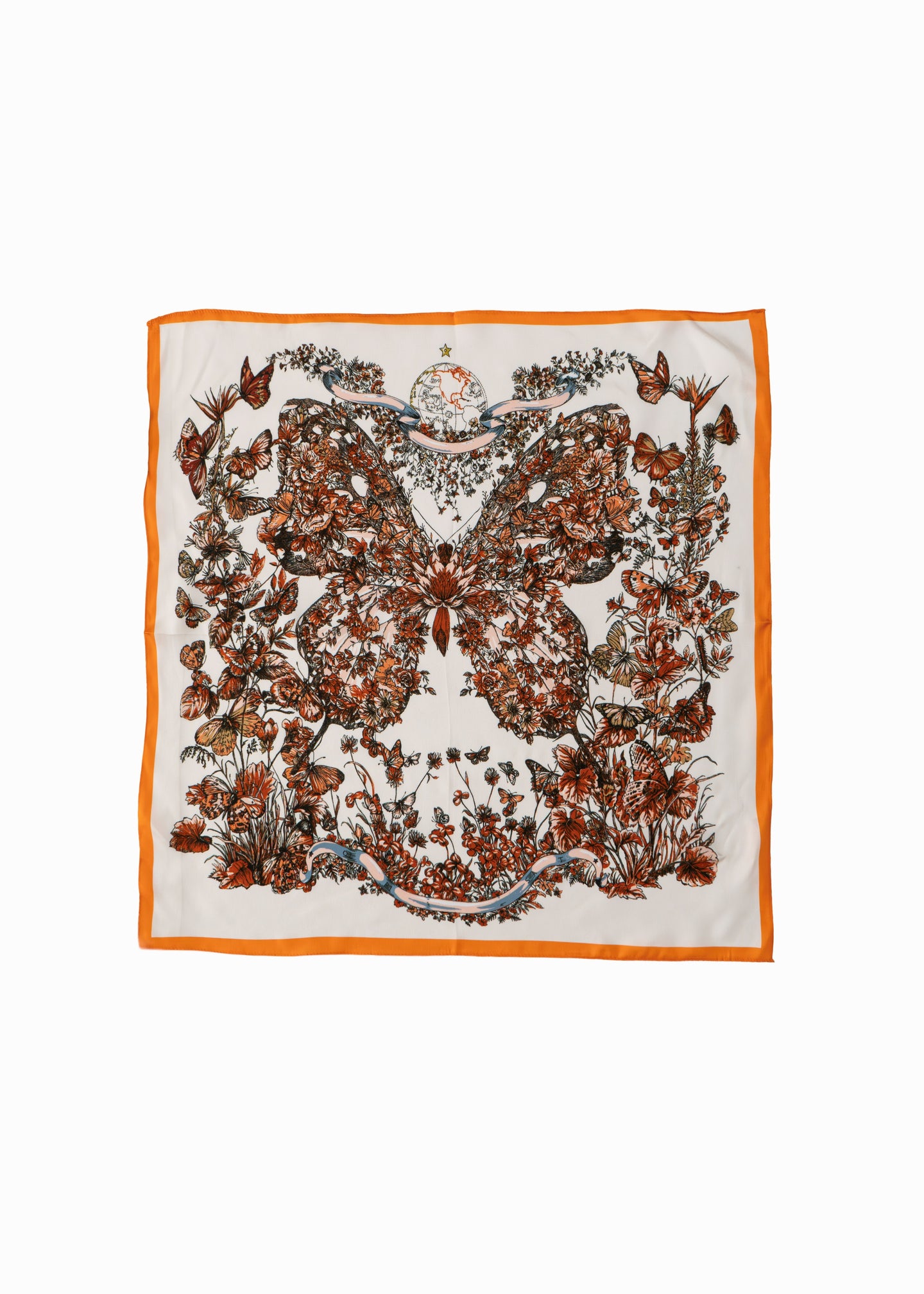 Enchanted Butterfly Silk Neckerchief