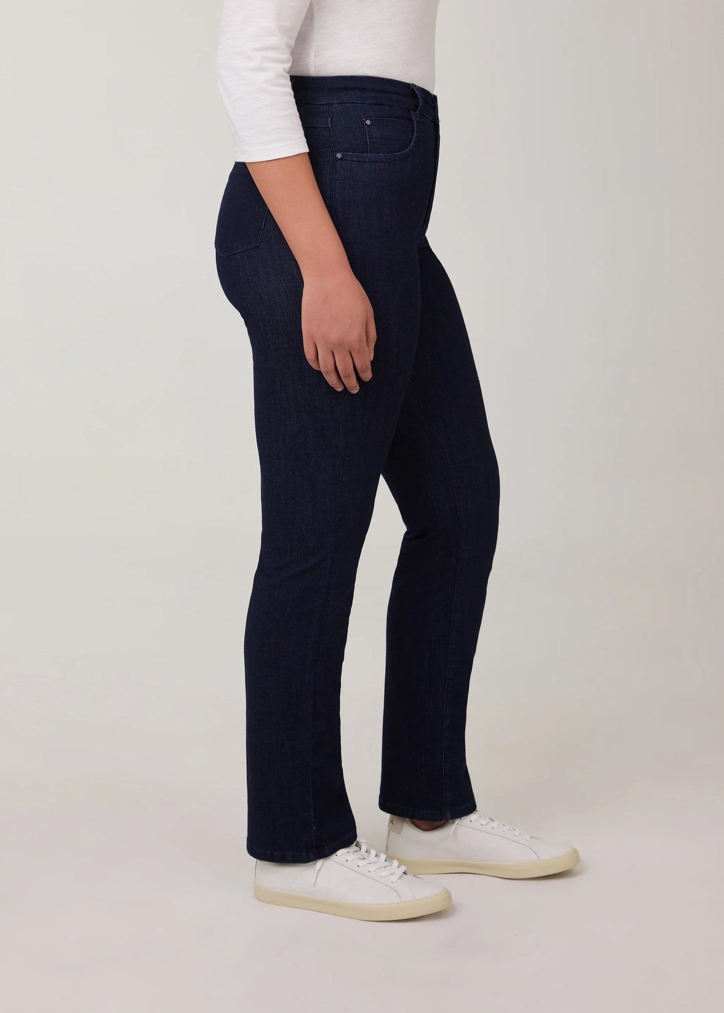 French Dressing Jeans - Petite Suzanne Straight Leg Jean - Pleasant