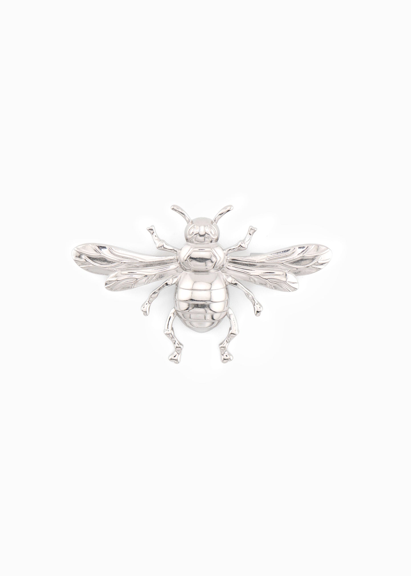 Silver Bee Brooch