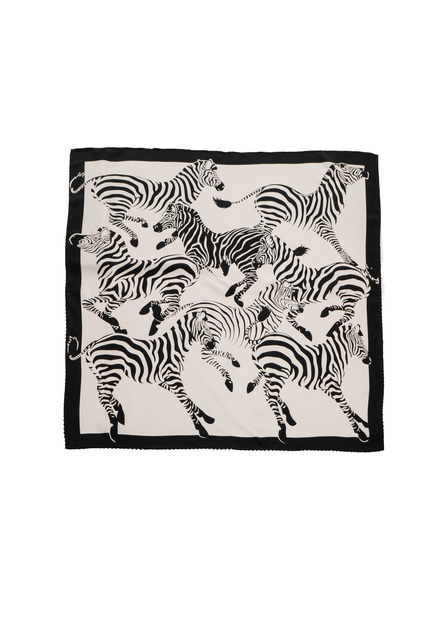 Zebra Silk Scarf