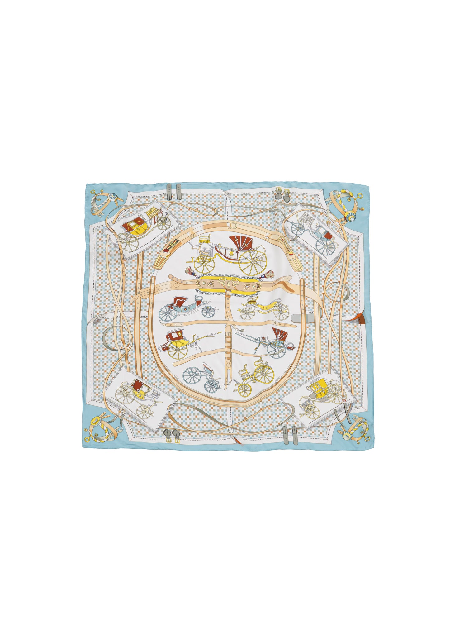 Carriage Silk Scarf