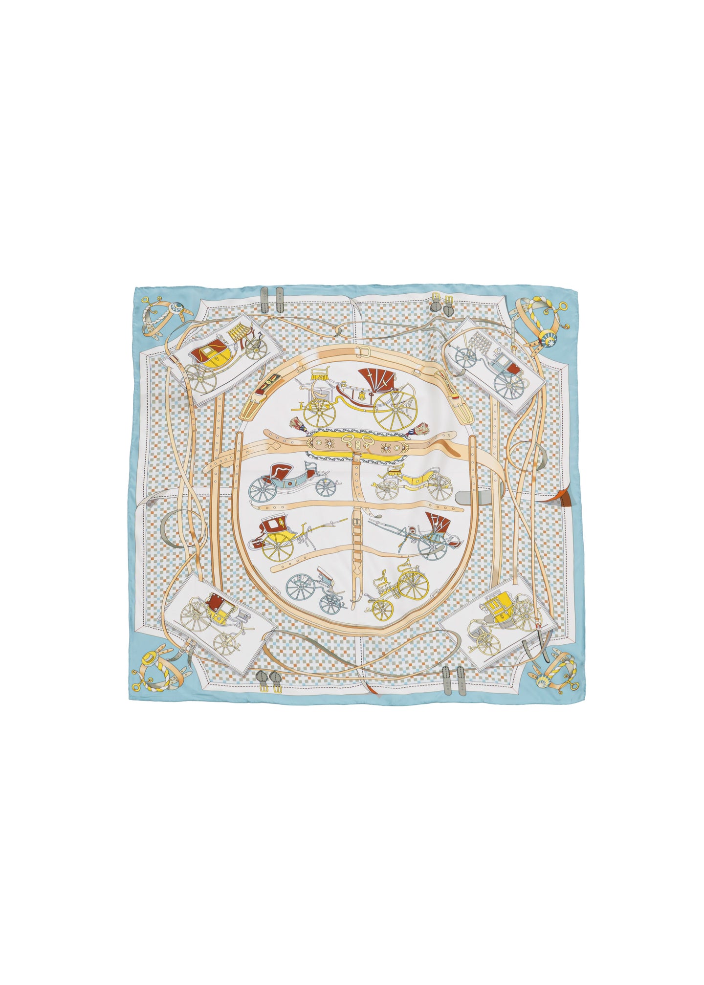 Carriage Silk Scarf