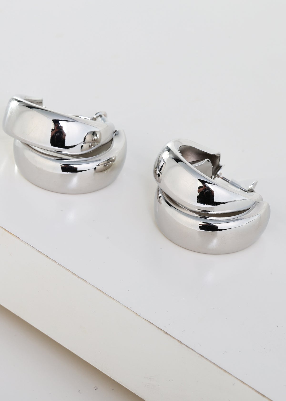 Merx - Double Hoop Earrings