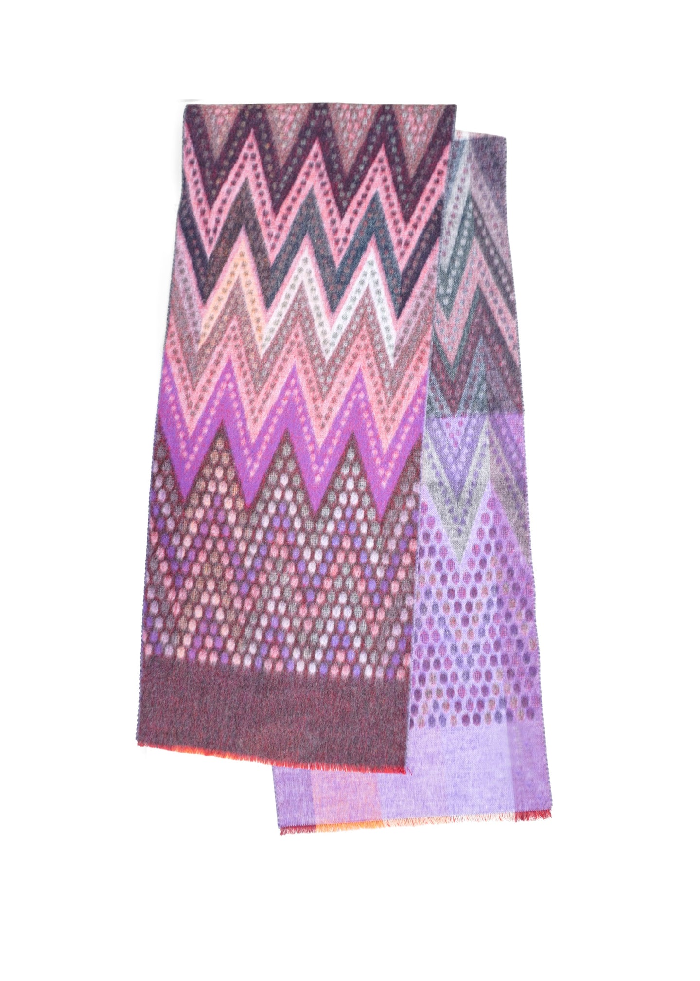 V Fraas - Zigzag Cashmink Scarf - SALE