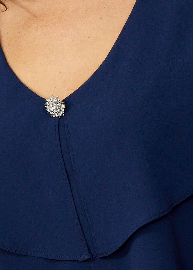 Compli K - Tiered V-neck Dress - SALE