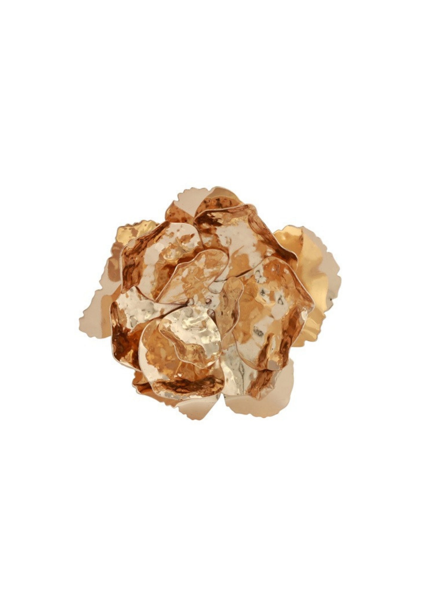 Merx - Gold Petal Brooch