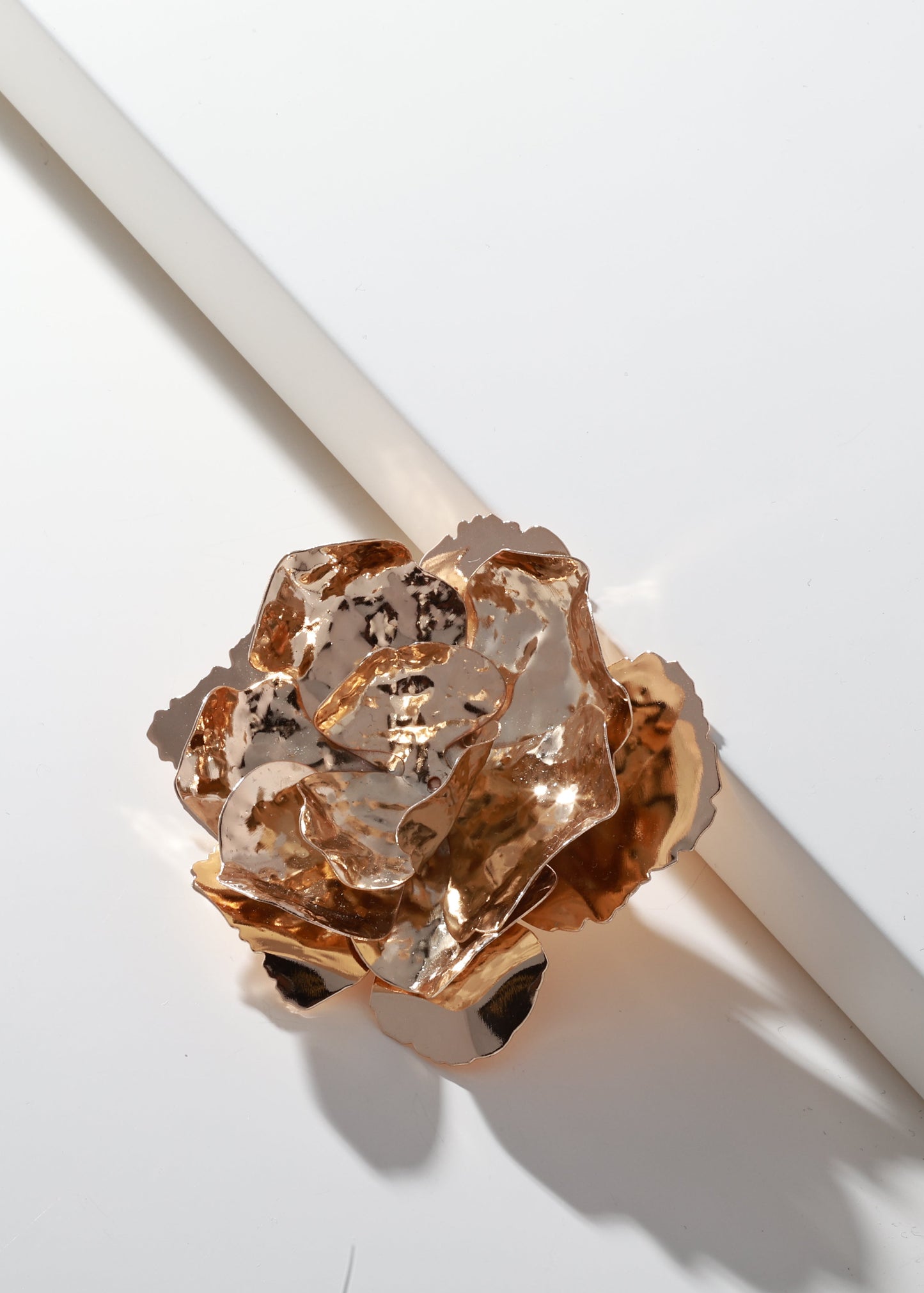 Merx - Gold Petal Brooch