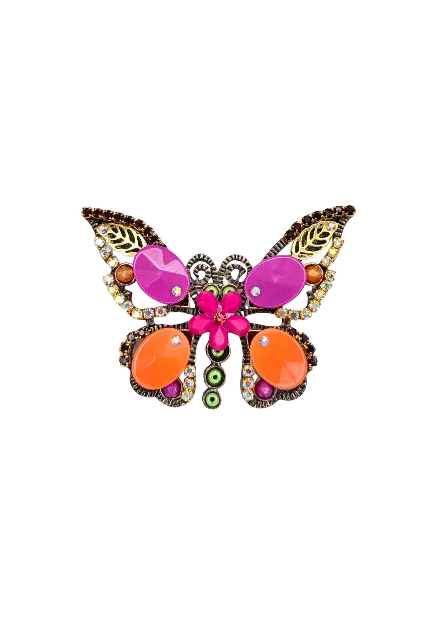 Merx - Resin Butterfly Brooch